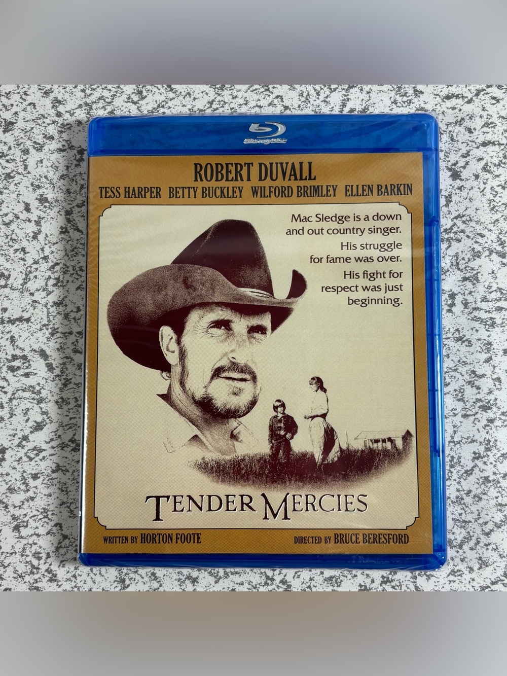 Tender Mercies (Blu-ray, 1983) Robert Duvall - Kino Lorber - Brand New Sealed